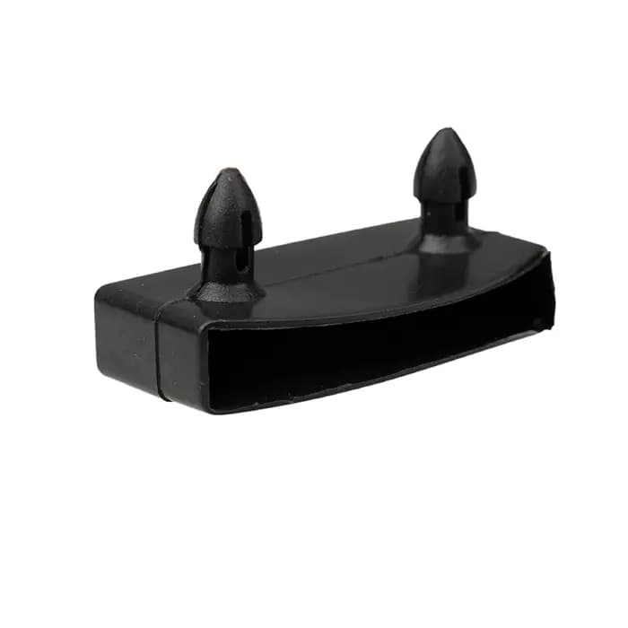 Lot de 10 embouts de rechange carrés en plastique noir pour canapé-lit, support intérieur en caoutch