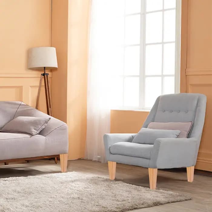 Pieds de Meubles en Bois Massif, Support de Table de Canapé Carré, Meuble TV, Pieds de Remplacement,