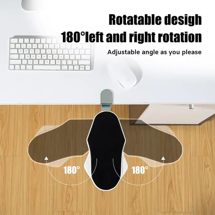 Support de bras d'ordinateur adapté au bureau, 1 pièce, ajusté pour rotation du poignet, plateau d'e