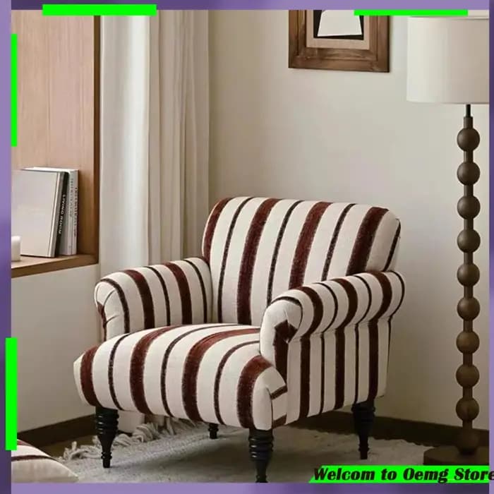 Fauteuil lounge d'inspiration vintage avec support lombaire