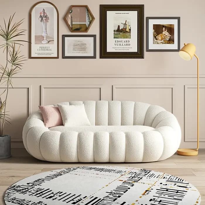 Canapés modernes minimalistes, bases De chambres à coucher, intérieur d'appartement, fauteuil De Sal