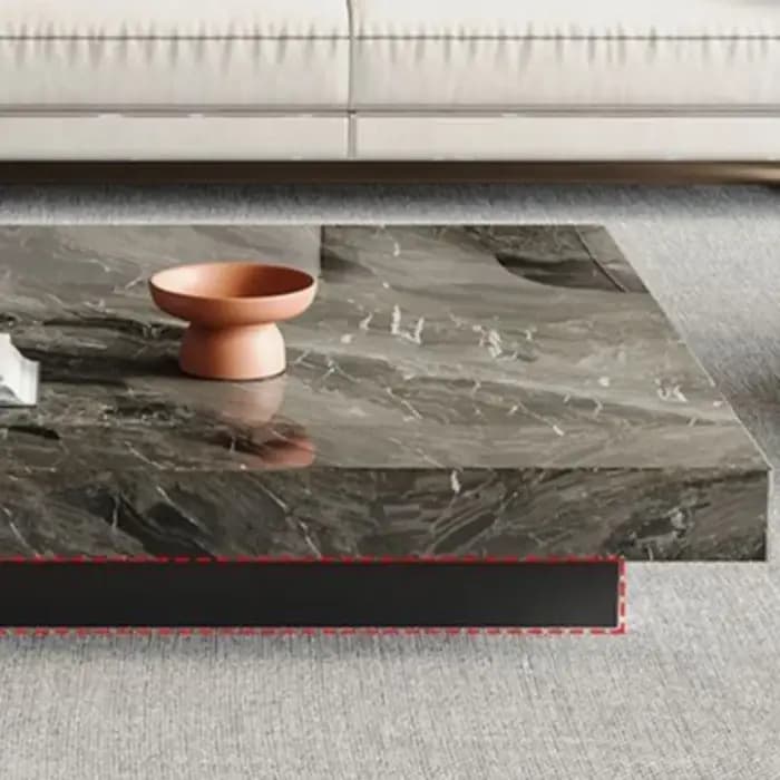 Table basse de luxe minimaliste italienne