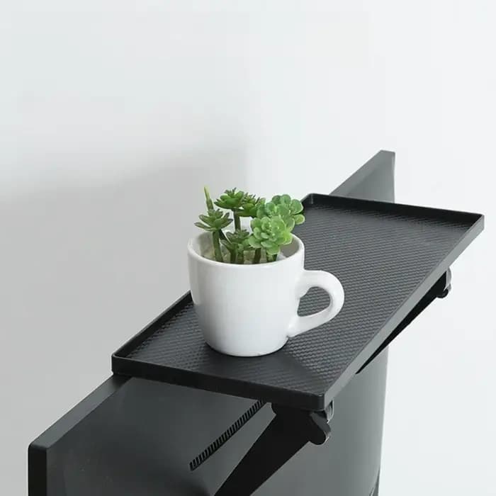 Console multimédia en ABS massif avec étagère