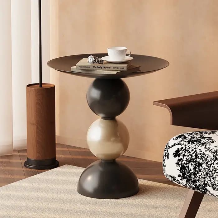 Table d'appoint de canapé rétro Vintage, petite Table basse Mobile, Table de chevet minimaliste, coin de salon, Table d'appoint
