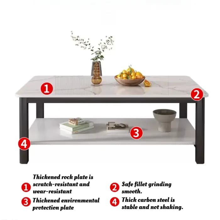 Table basse en marbre pour salon