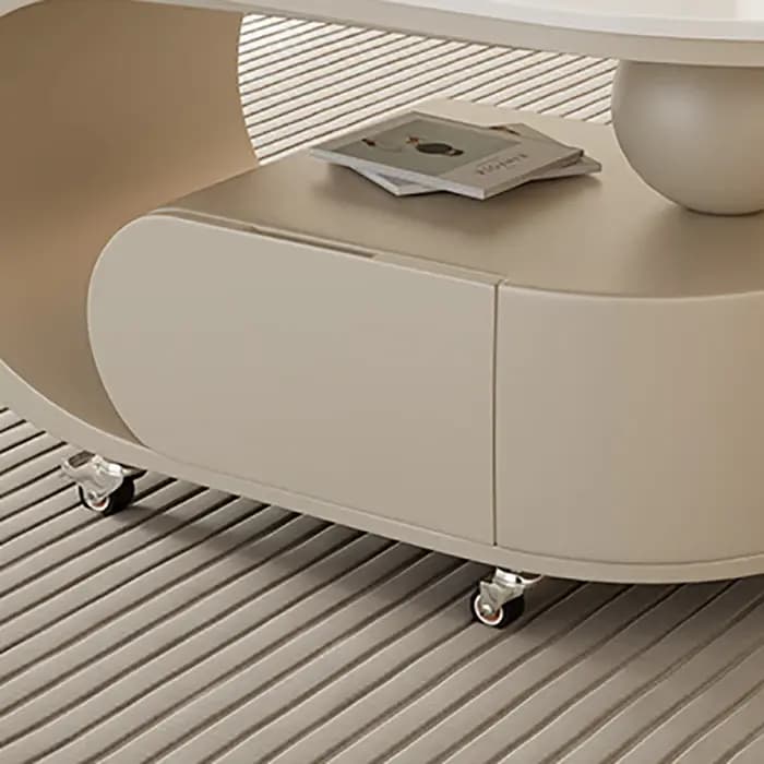 Table basse classique moderne beauté avec tiroirs