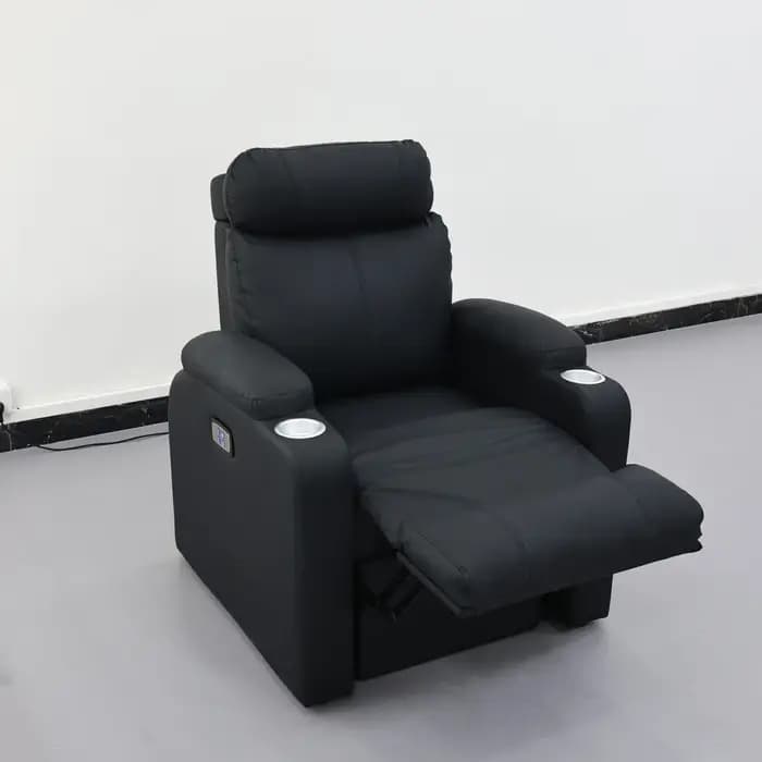 Canapé ergonomique pour salon, fauteuil inclinable électrique moderne pour home cinéma, pédale réglable, spécifique aux salons