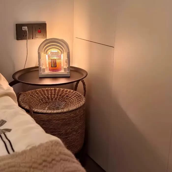 Petite armoire de chevet Simple en rotin