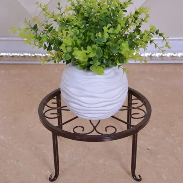Support de plante en métal pour la maison, support de base de pot de fleur, tabouret pour le jardin,
