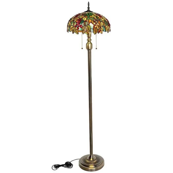 Lampadaire LED Rétro Américain pour Salon, Décoration d'Intérieur Haut de Gamme, Chevet de Chambre, Hôtel, Salle à Manger, Éclairage Vertical