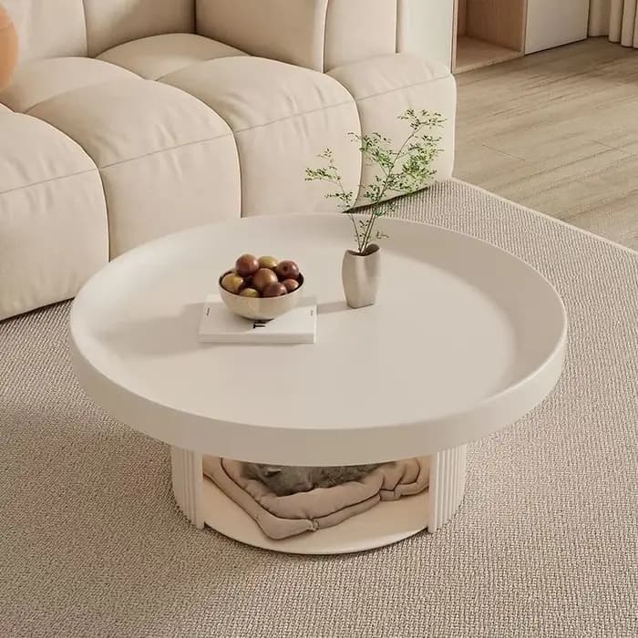Table basse multifonction transparente