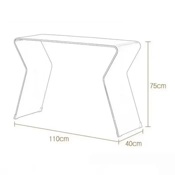 Table Console étroite moderne minimaliste nordique tendance