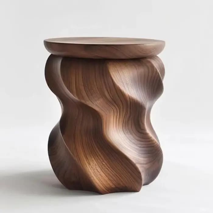 Table basse en bois, Table d'appoint Simple et créative