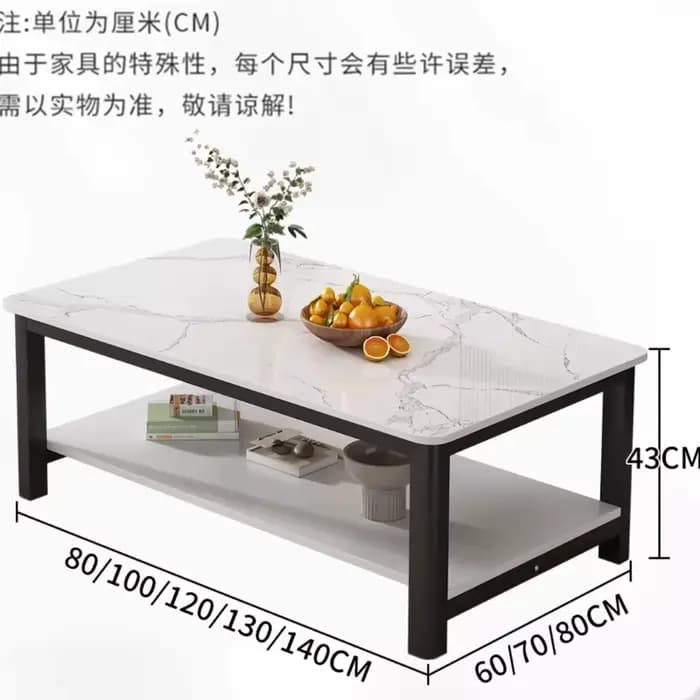 Table basse en marbre pour salon