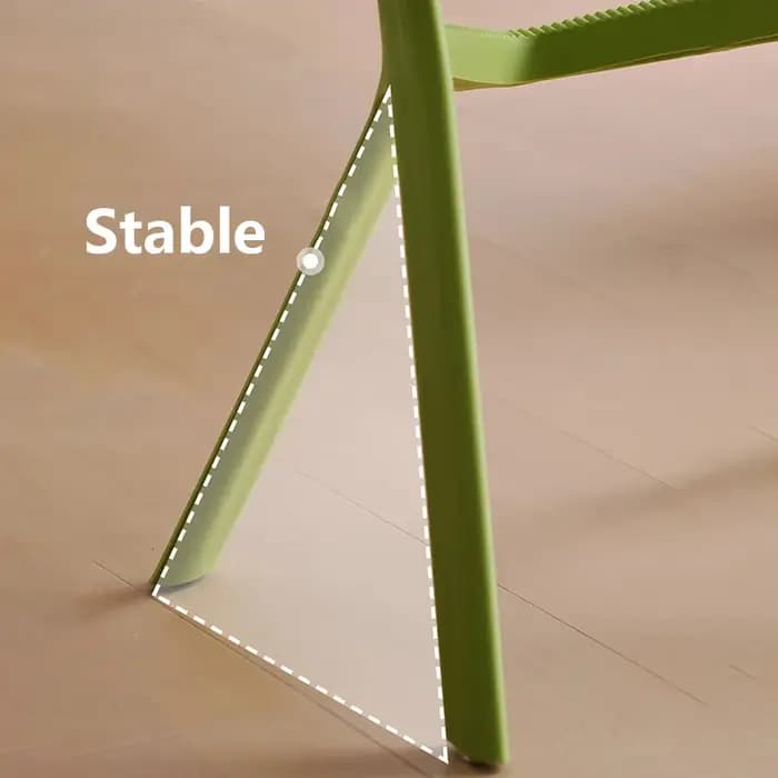 Chaise de Bar nordique moderne en plastique