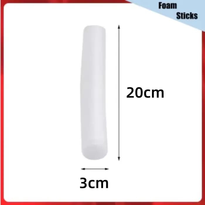 8 bâtonnets en mousse pour housse de canapé, diamètre 3 cm, longueur 20 cm, accessoires de remplissa