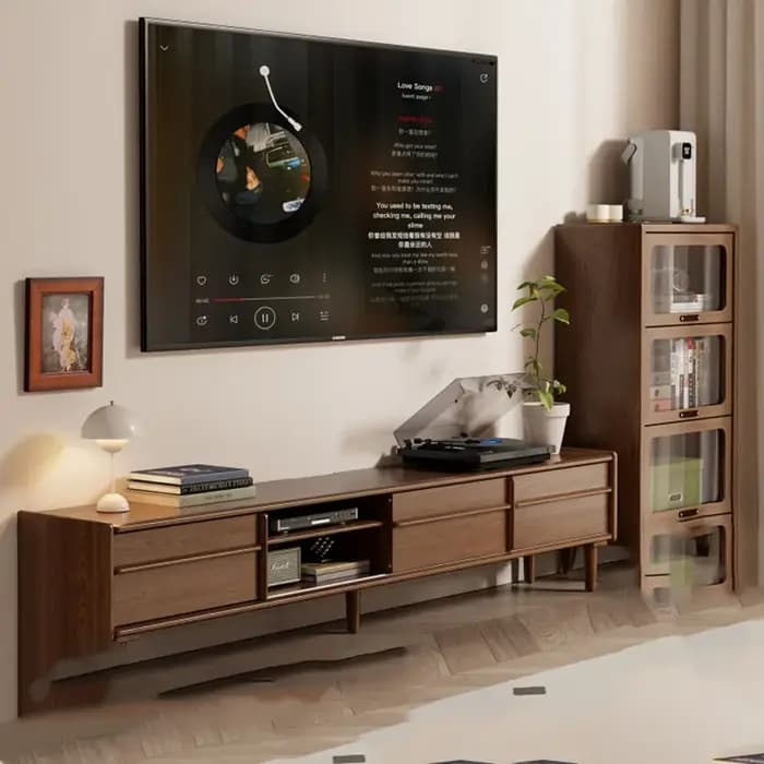 Meuble Tv De luxe européen minimaliste rétro élégant beauté