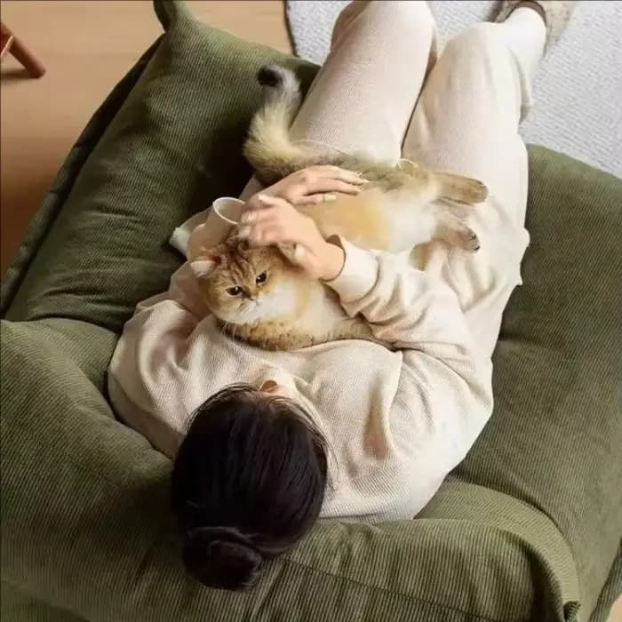 Canapé de relaxation sans accoudoirs