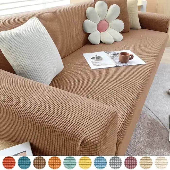Housse de canapé élastique en Jacquard