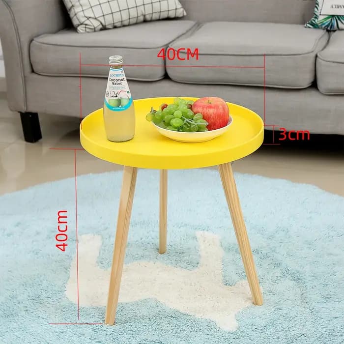 Mumucc-Table basse jaune