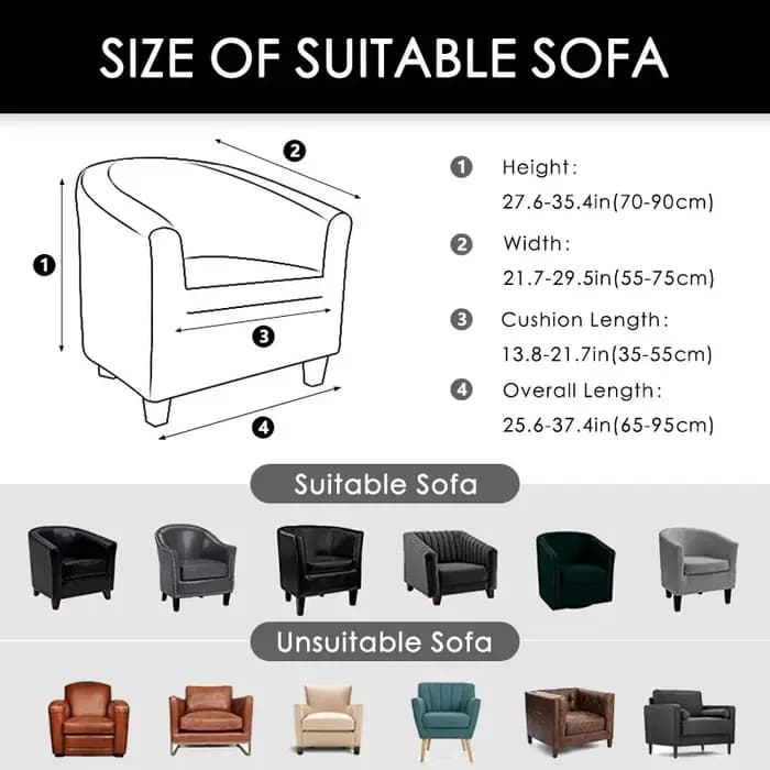 Juste de fauteuil lavable