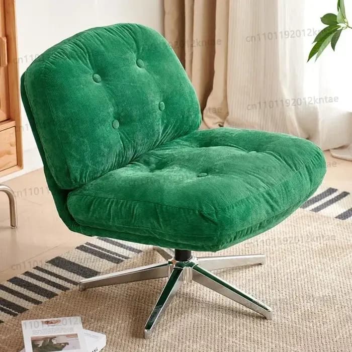 Fauteuil pivotant nordique moderne en métal
