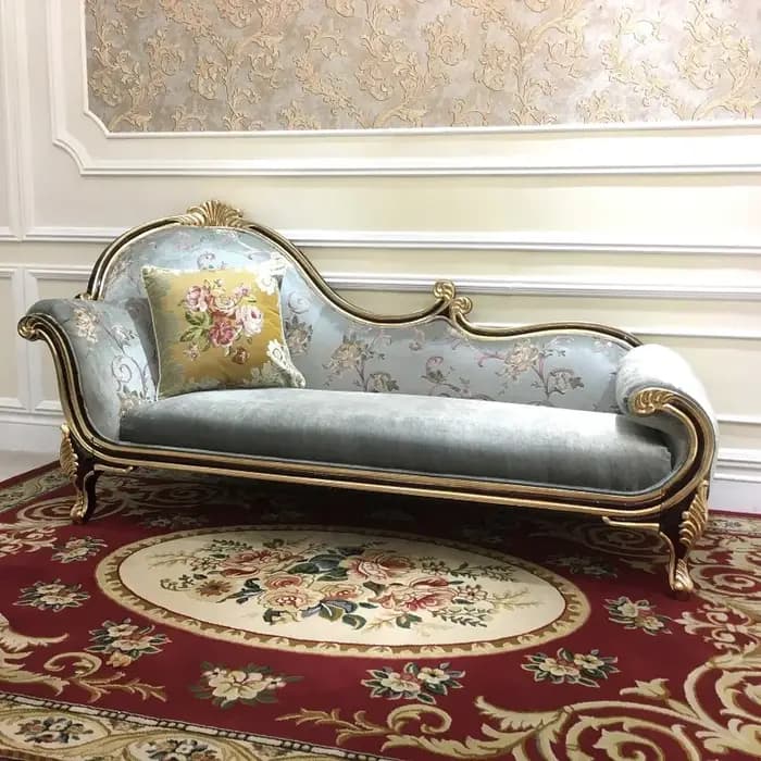 Ensemble de canapés en tissu de luxe royal français européen