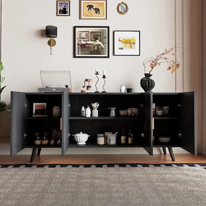 Armoires de salon italiennes minimalistes