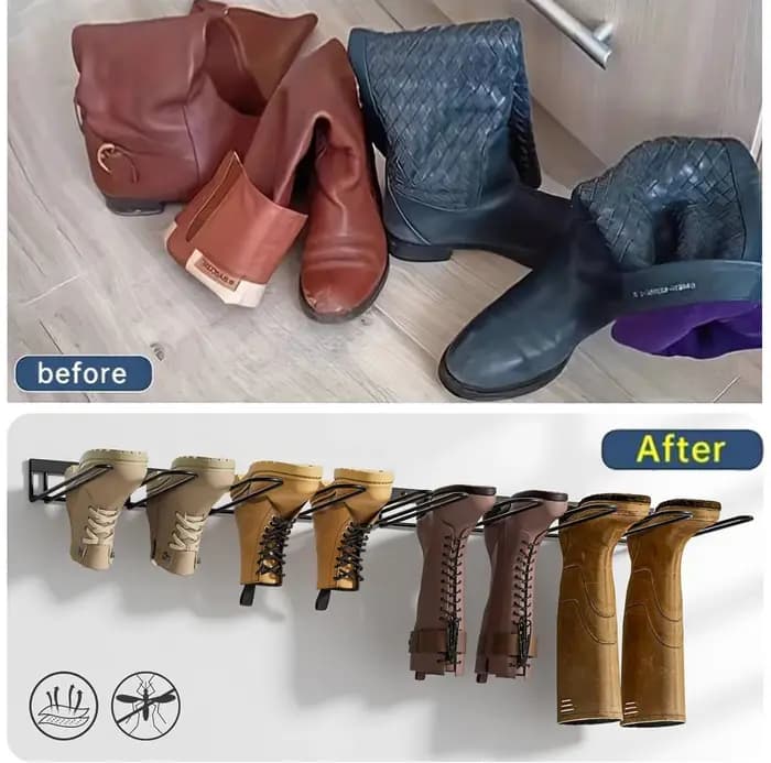 Étagère à chaussures murale robuste