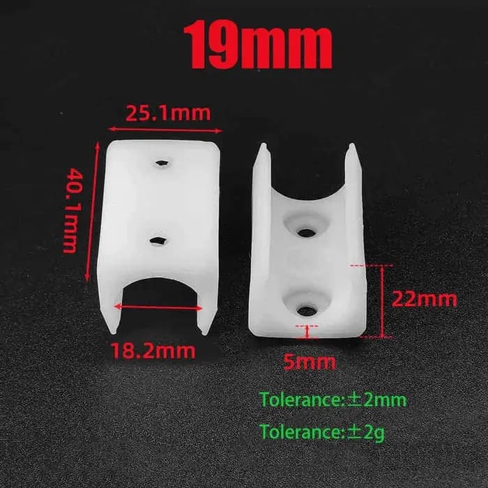 Coussinets de pieds de meubles en plastique