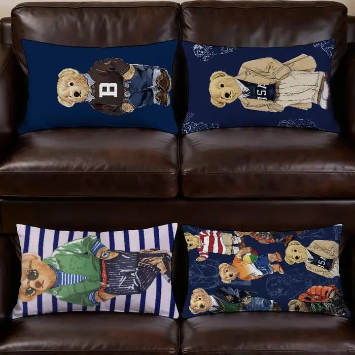 Housse de coussin rectangulaire