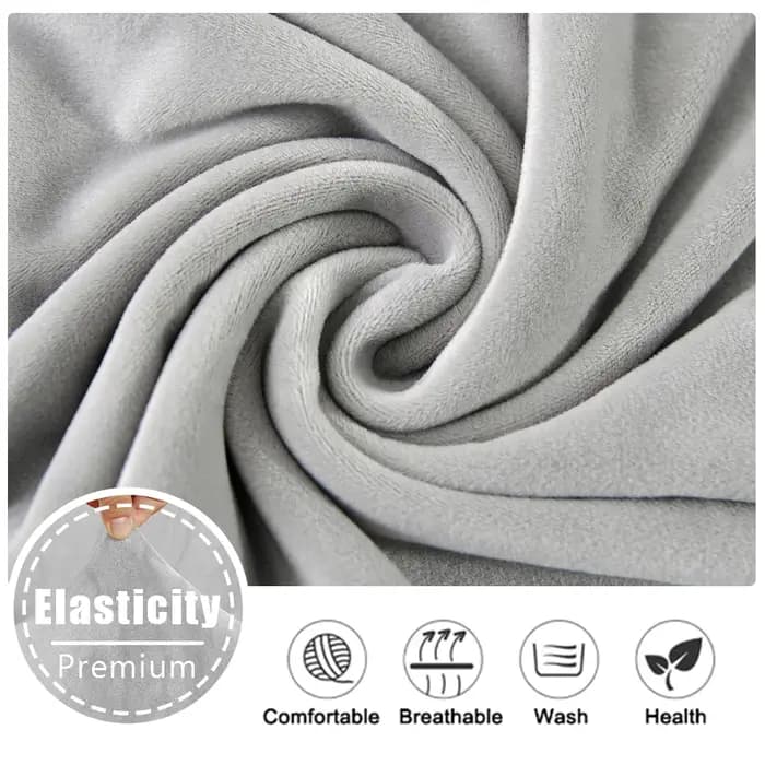 Housse de coussin de siège de canapé en velours Super doux