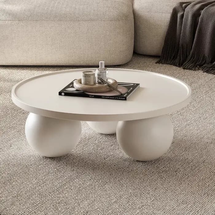 Table basse ronde petite pour salon