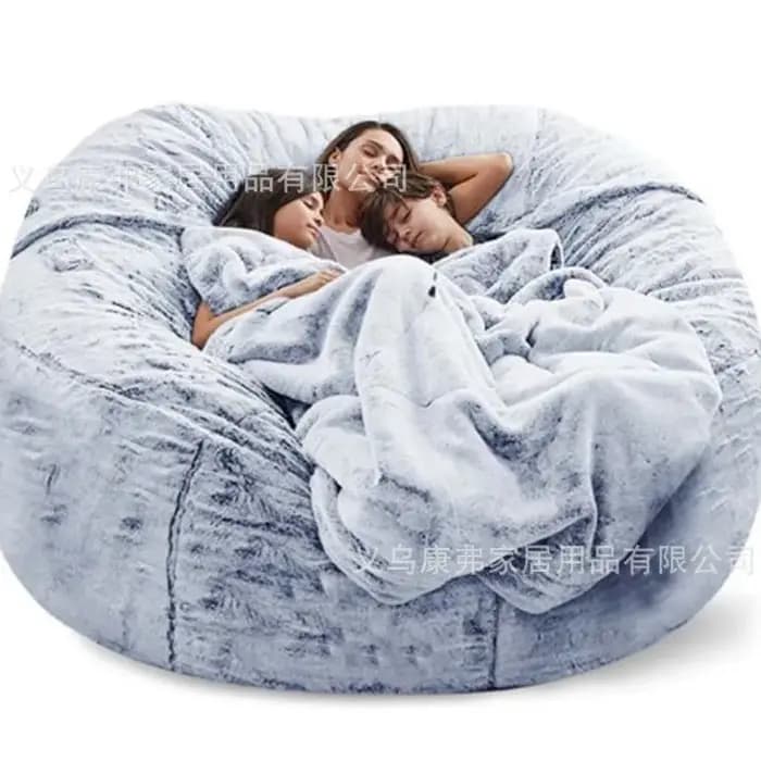 Canapé paresseux multifonctionnel pliable en tissu – Simplicité moderne