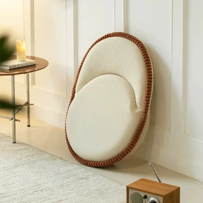 Fauteuil de sol paresseux pliable et pivotant
