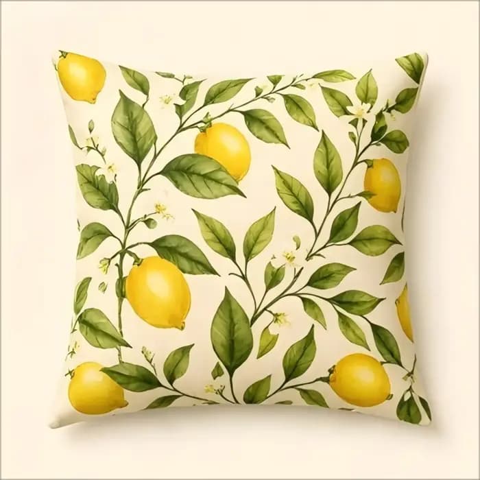 Housses de coussin botaniques vert sauge