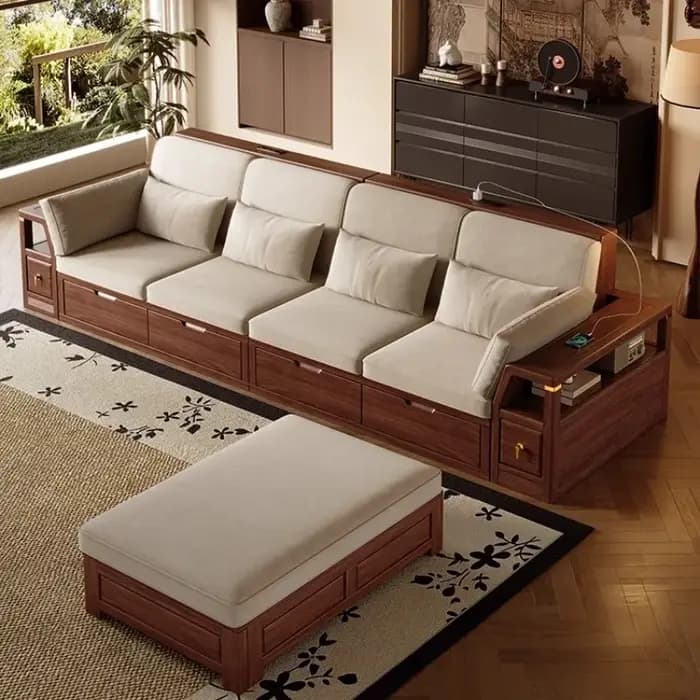 Classique confortable Salon canapés minimaliste cinéma économique design canapé élégant paresseux Meubles