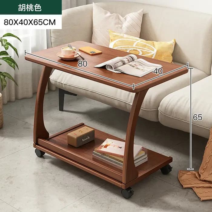 Table d'appoint rotative de style scandinave