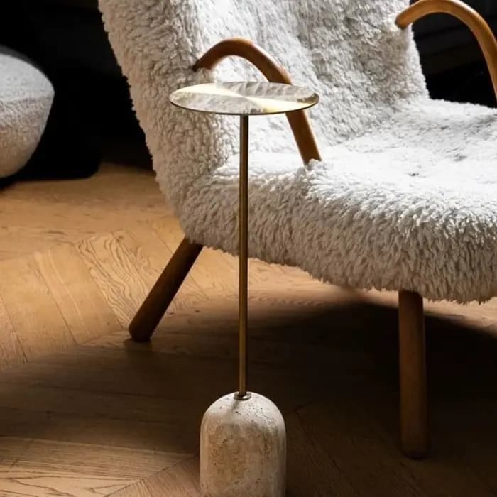 Tables basses en acier inoxydable