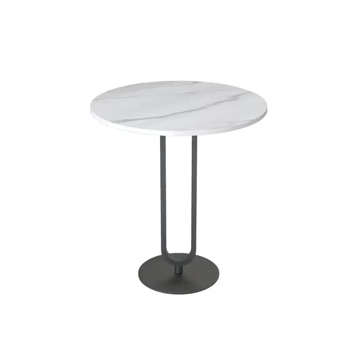 Nouvelle Table ronde en pierre frittée