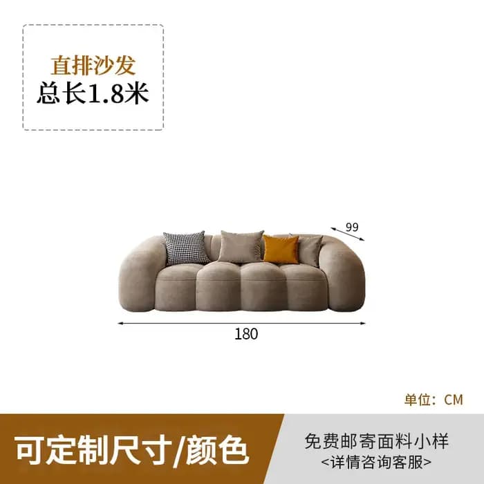 Canapé de salon de luxe double design moderne minimaliste pour adultes, meubles d'accessoires de sal