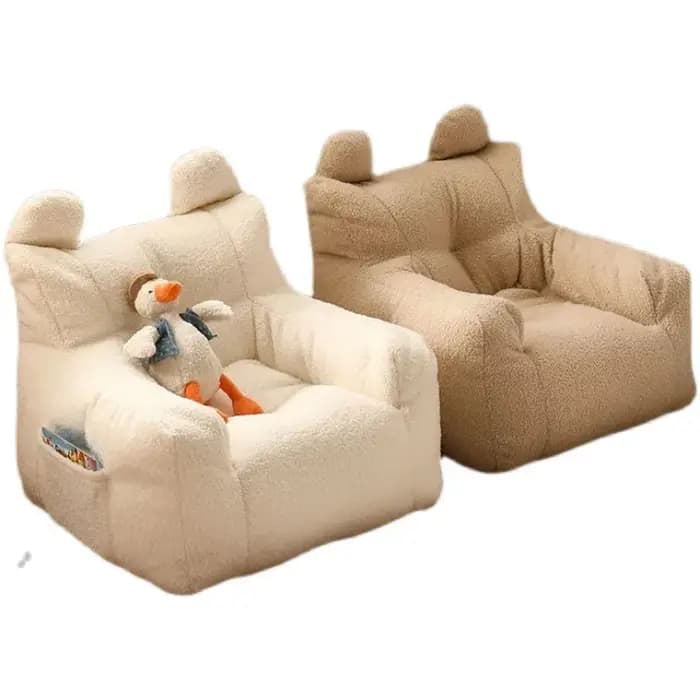 Eco-friendly nordique Simple salon doux confortable dossier personne