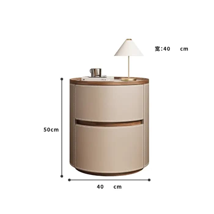 Tables De Chevet rondes au Design nordique