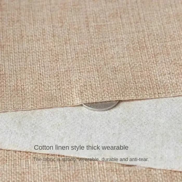Tissu de canapé en coton et lin