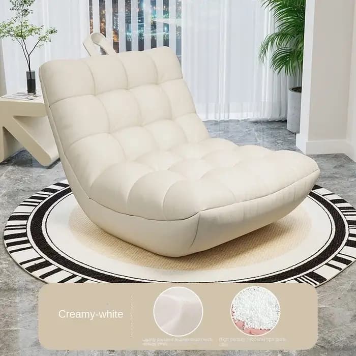 Canapé paresseux moderne, fauteuil convertible en lit de loisirs, idéal pour petit appartement, salo
