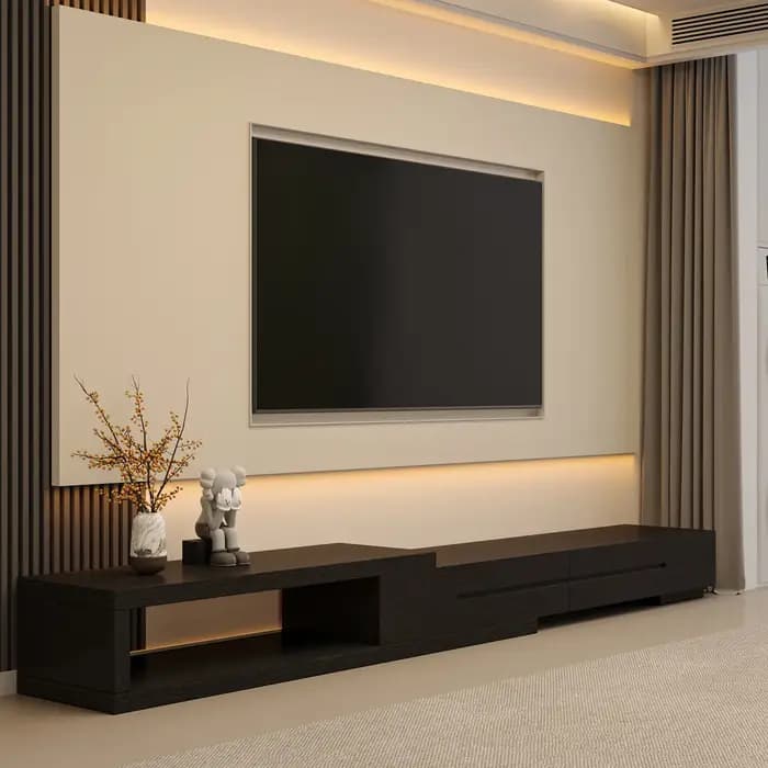 Meuble TV de Salon avec Tiroirs de Rangement