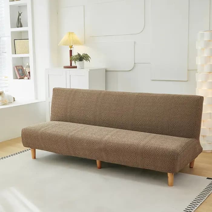 Housse de canapé-lit en Jacquard extensible