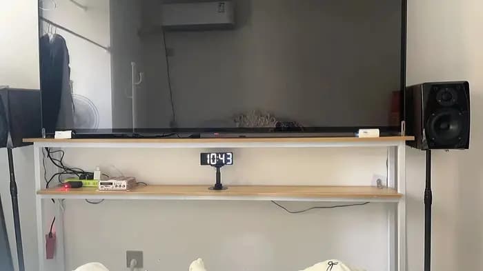 Étagère arrière multifonctionnelle pour canapé de salon