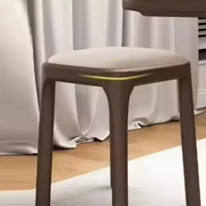 Chaise de salle à manger en bois massif de Style moderne
