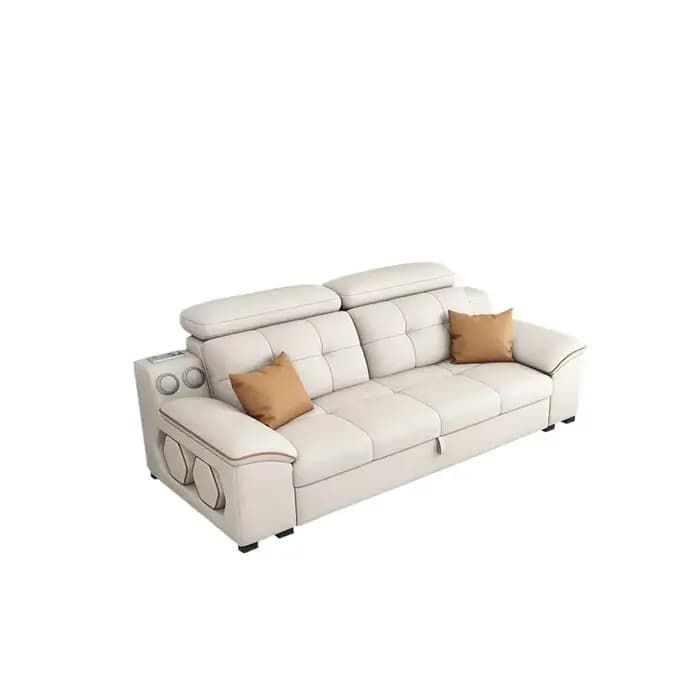 Canapé de luxe en cuir pour Couple